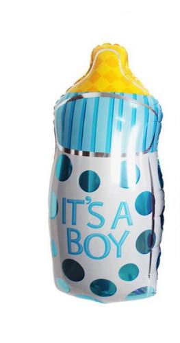 Кулька надувна Пляшечка Для Хлопчика  80 см