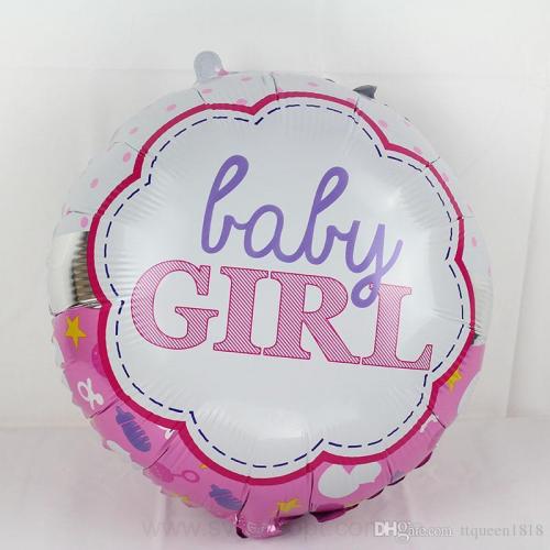 Кулька Коло 18 дюймів BABY GIRL ( 45 см ) 