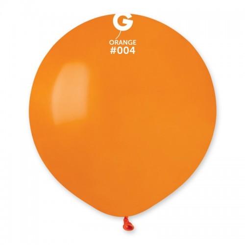 Повітряна кулька 19 дюймів (48 см) ПОМАРАНЧЕВА пастель
